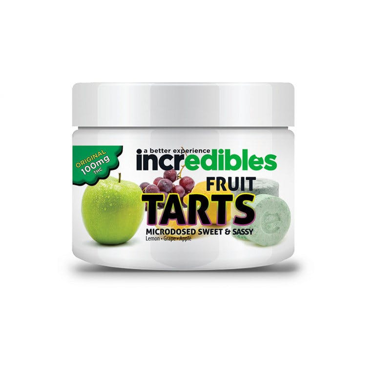 Incredibles Fruit Tarts 100mg