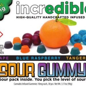 Incredibles - Indica Sour Gummies