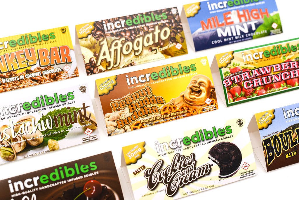 Incredibles Infused Chocolate Bars 100MG