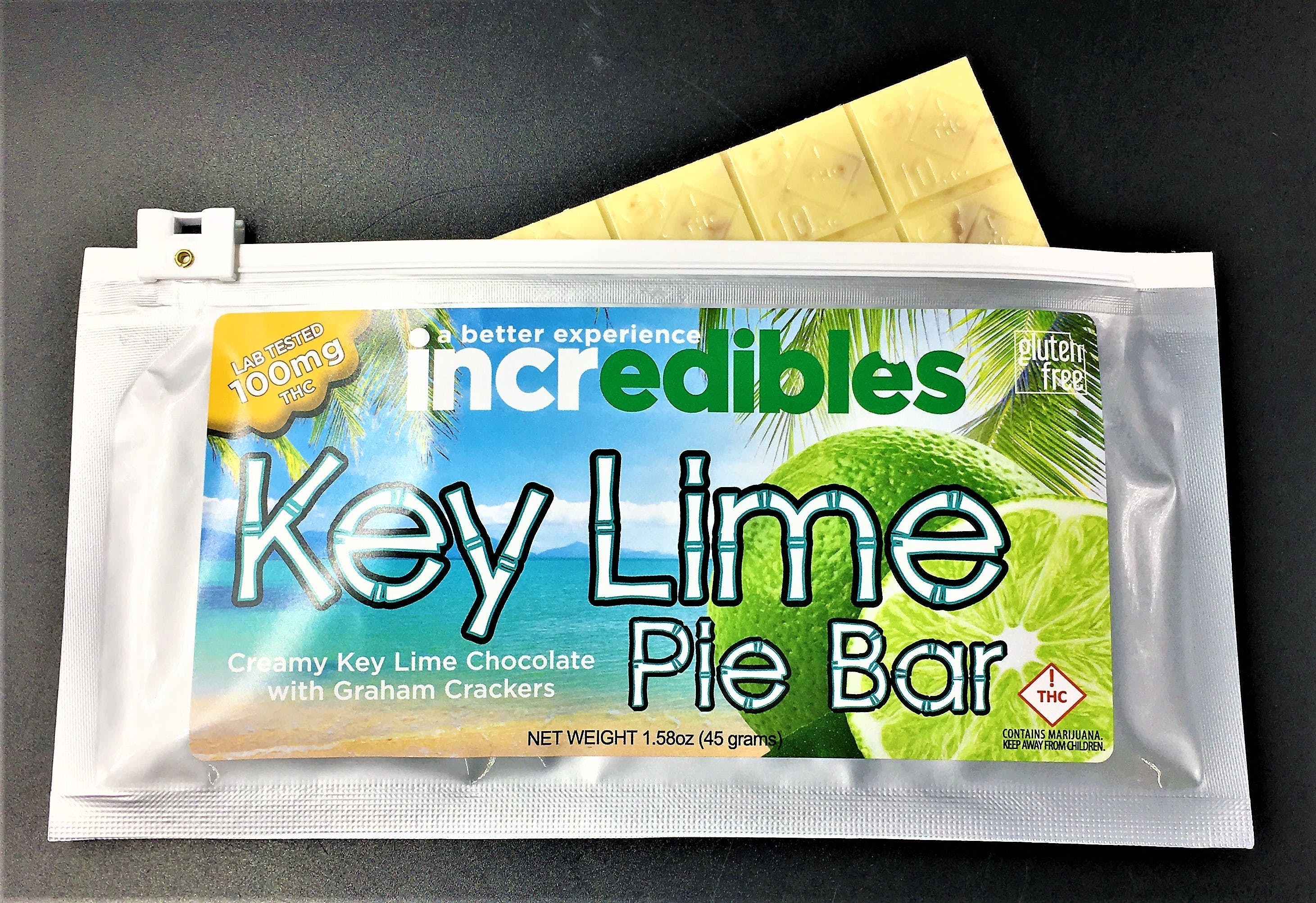 Incredibles Key Lime Pie Bar, 100mg