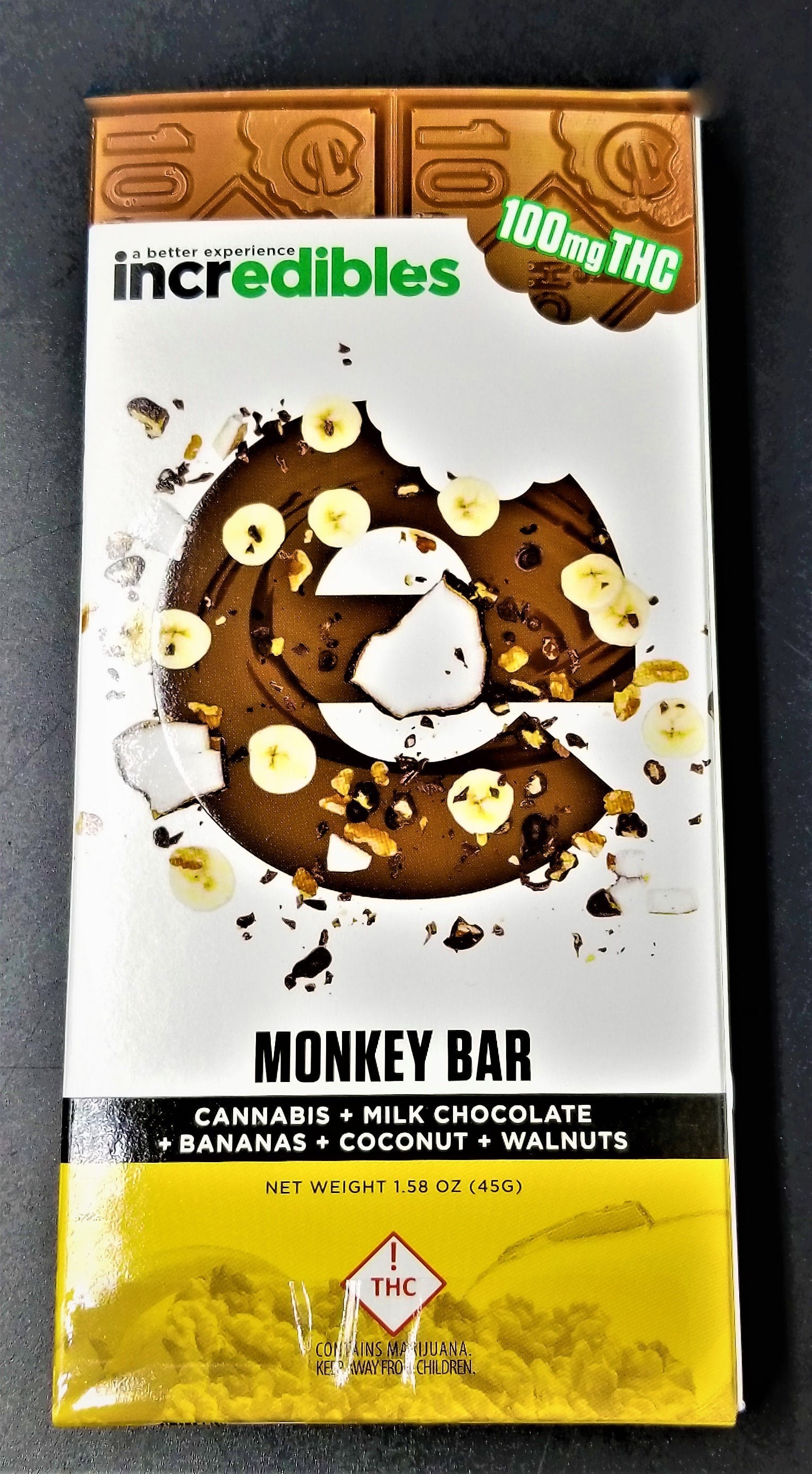 Incredibles - Monkey Bar, 100mg REC