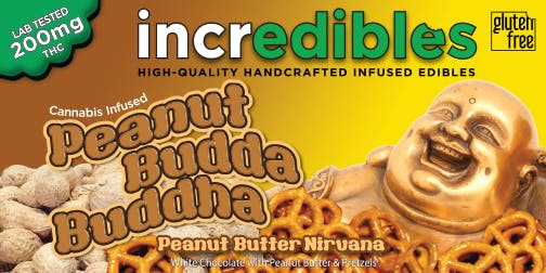 Incredibles - Peanut Butter Buddha 200mg