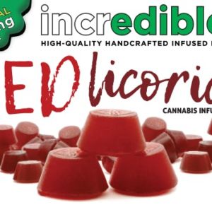 INCREDIBLES RED LICORICE GUMMIES 300MG