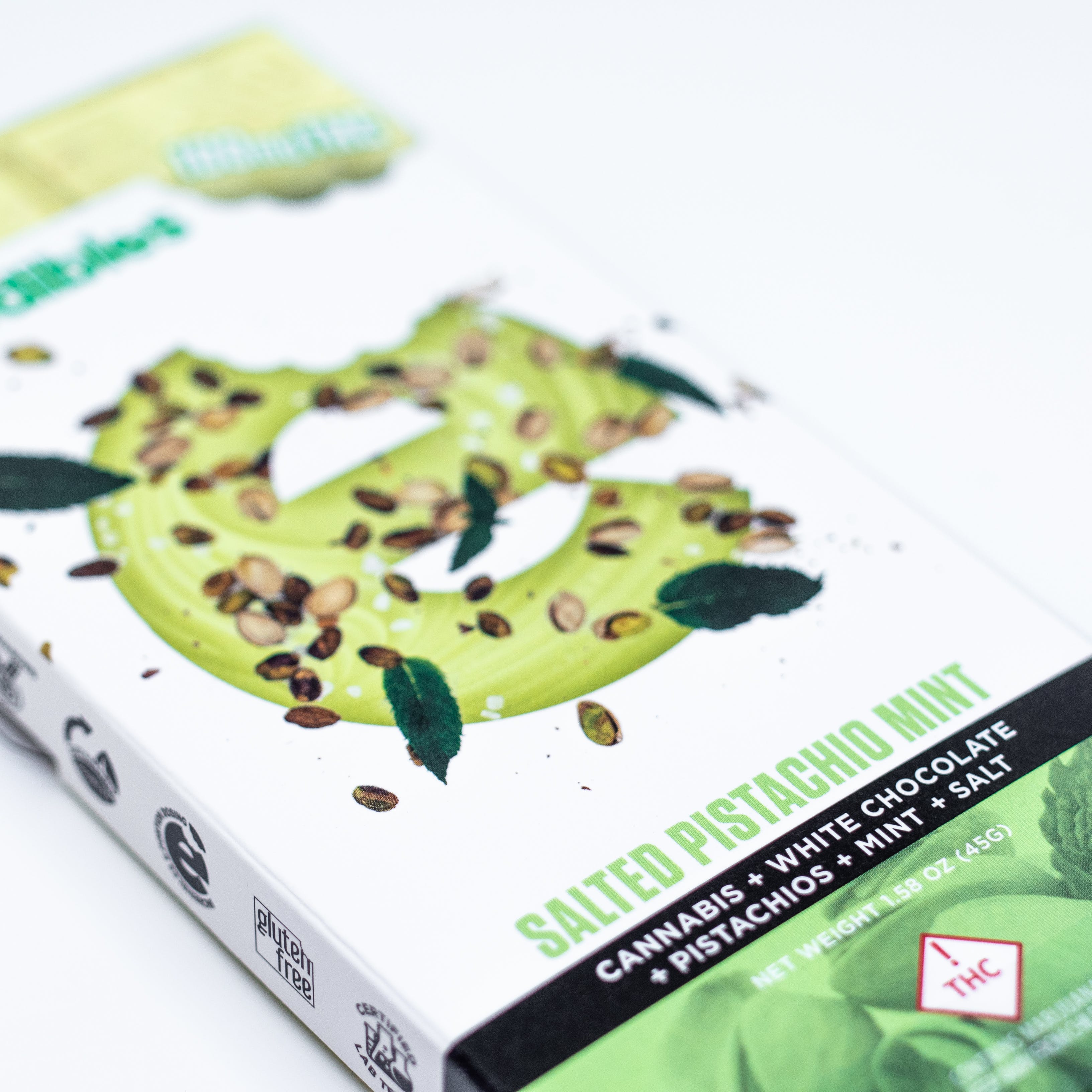 INCREDIBLES | Salted Pistachio Mint Bar | HYBRID