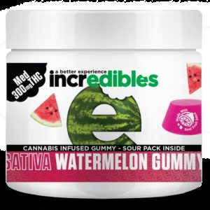 Incredibles - Sativa Watermelon Gummy - 300mg