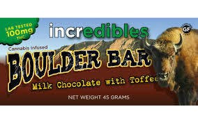 Incredibles Single Serve Boulder Bar 10mg
