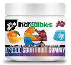 Incredibles Sour Fruit Gummy-300mg