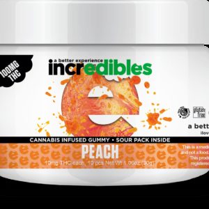 Incredibles - Sour Peach Gummies
