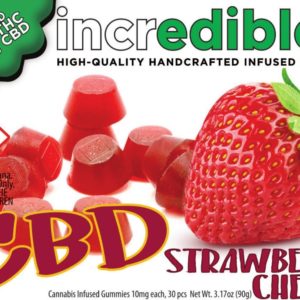Incredibles Strawberry CBD Chews