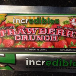 Incredibles Strawberry Crunch Bar 100mg
