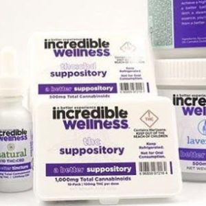 Incredibles Wellness Suppository- Recreational
