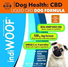 INDI WOOF 100MG CBD DOG HEALTH