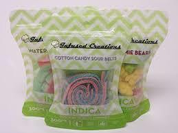 INDICA ASSORTED GUMMIES 150MG BY INFUSED CREATIONS