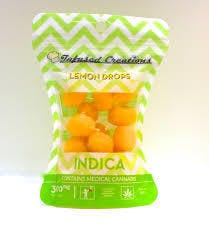 INDICA ASSORTED GUMMIES 300MG BY INFUSED CREATIONS