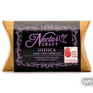 Indica Capsule 10pk - Nectar Craft
