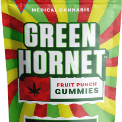 Indica Green Hornet Gummies (100mg) by Cheeba Chew