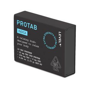 INDICA ProTab (25mg THC each, 250mg THC total)
