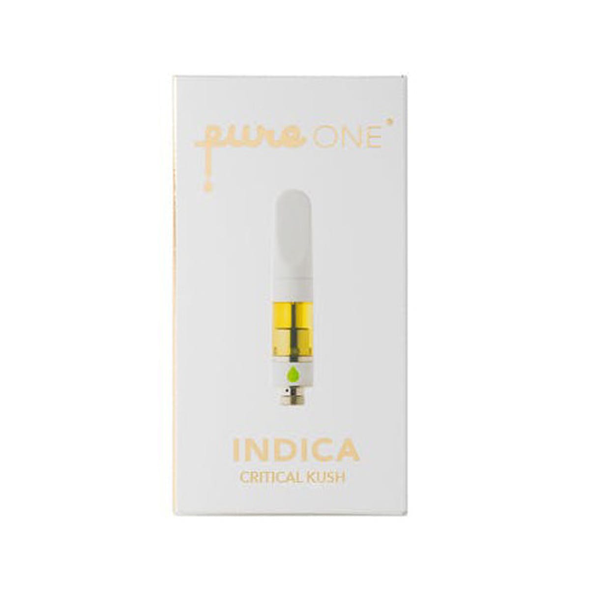 Indica PureONE CO2 Cartridge - Critical Kush