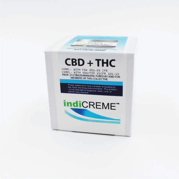Indicreme - CBD THC 50/50 1/4oz