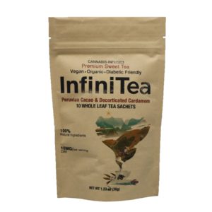 [Infinitea] Cacao + Cardamom (qty. 10) (10mg CBD/tea bag)