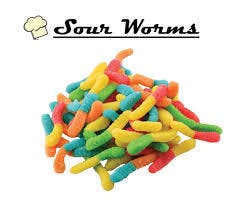 Infused Creations Sour Worms, Indica 150mg