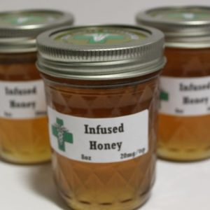 Infused Honey 8oz jar