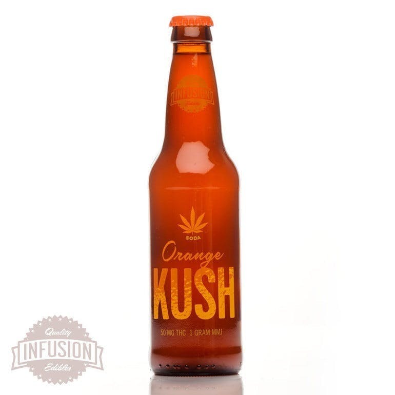 Infusion Soda | Orange Kush Soda 50mg