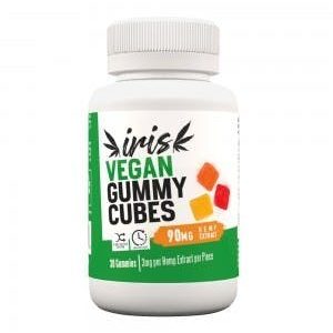 iris - CBD Vegan Gummy Cubes 180mg