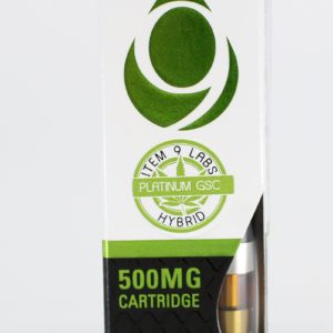 Item 9 Distillate Cartridge Platinum GSC (I) 500mg