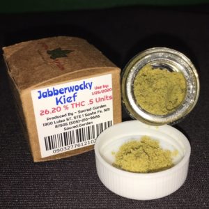 Jabberwocky Kief 26.20% THC