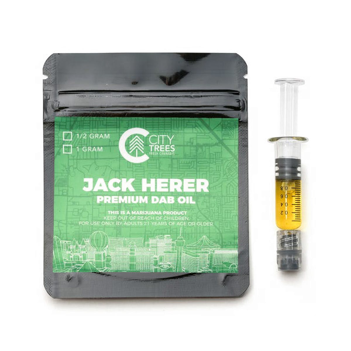 Jack Herer Premium Distillate Dab Oil Applicator
