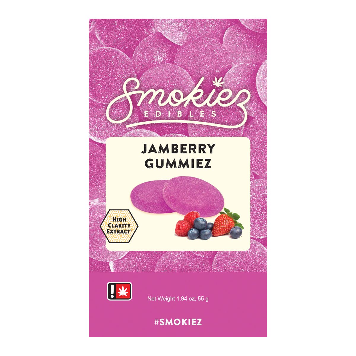 Jamberry Gummiez, 50 mg
