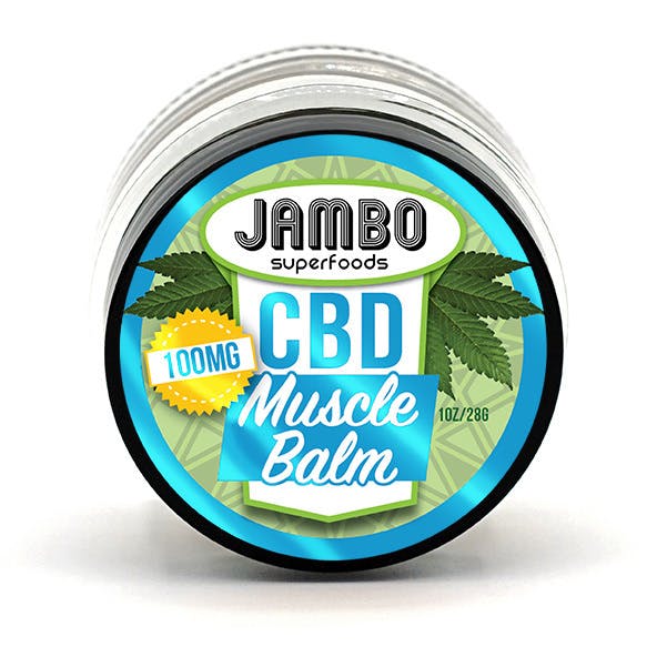 Jambo Super Foods - CBD Muscle Balm (100mg CBD)