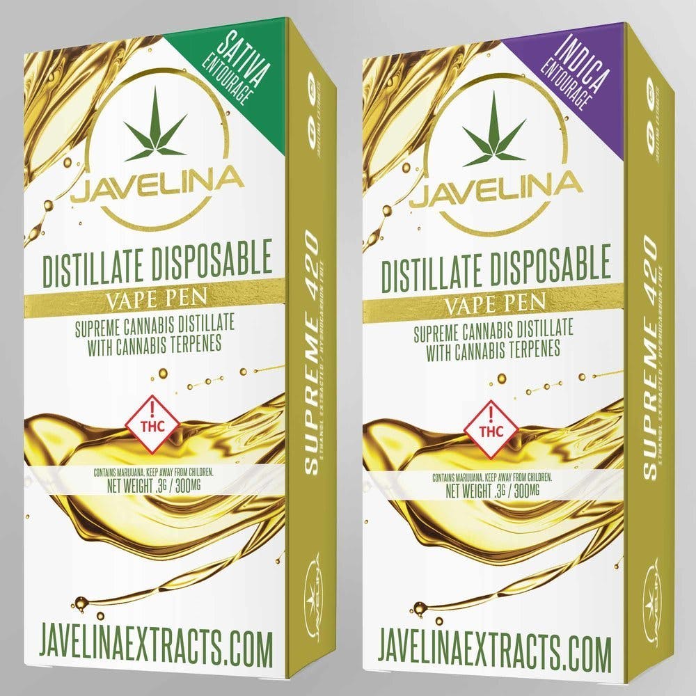 Javelina Extracts Disposable Vape Pen 300mg