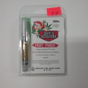 JEFF`S SESSIONS- FRUIT PUNCH CARTRIDGE