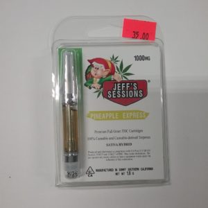 JEFF`S SESSIONS- PINEAPPLE EXPRESS CARTRIDGE