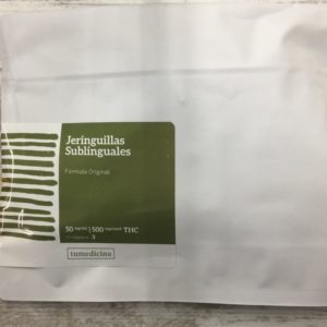 Jeringuillas Sublinguales Fórmula Original 500 mg/unit THC