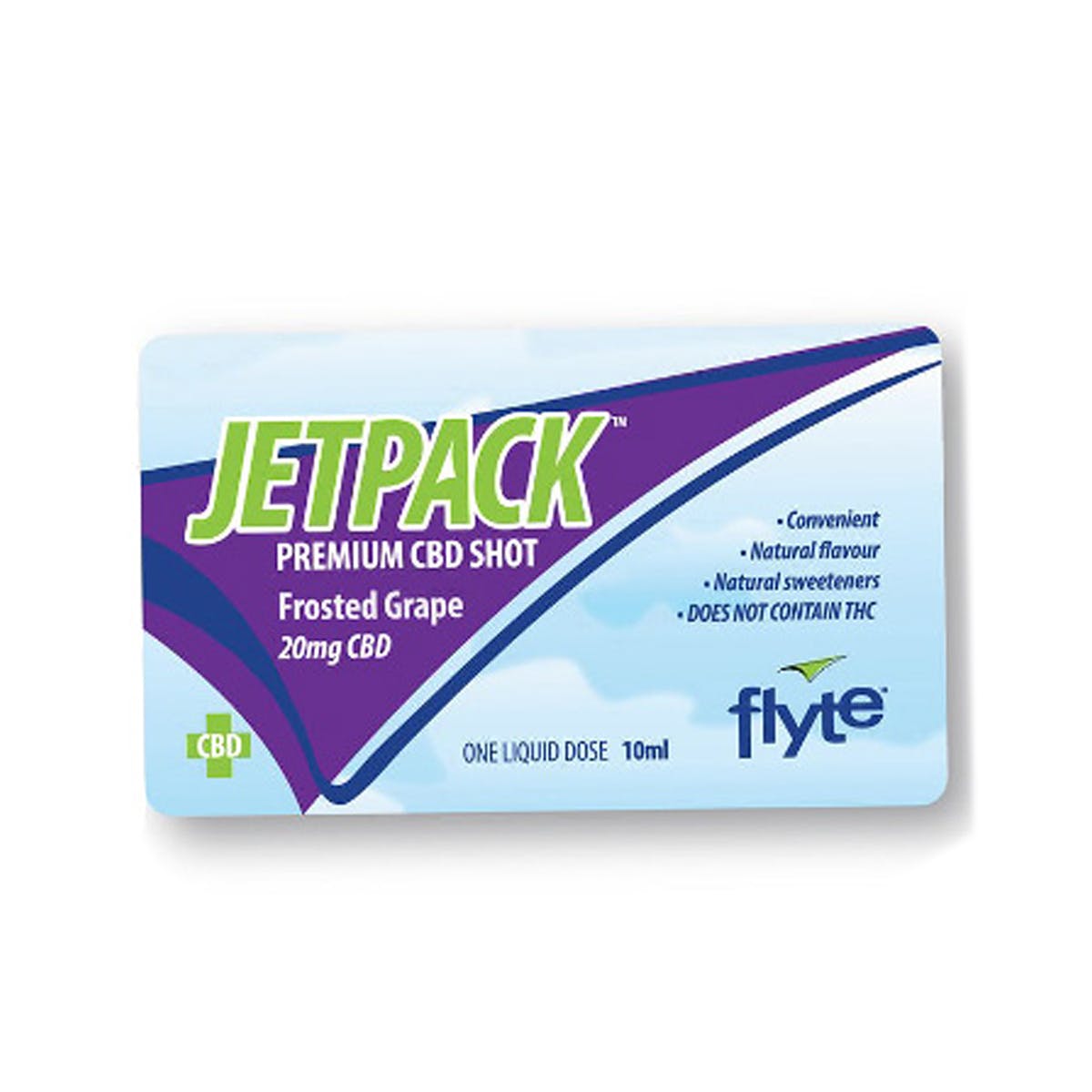 JetPack (CBD) Shot - Frosted Grape 20mg