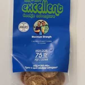 JOHN AND ROB'S EXCELLENT COOKIE ADVENTURE 750MG - MAXIMUM STRENGTH