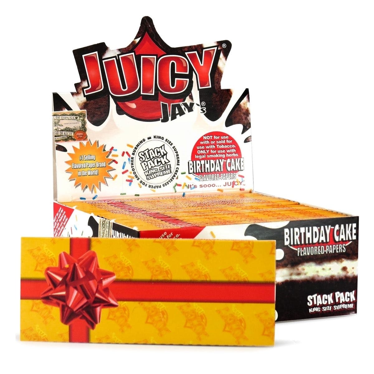 Juicy Jay King Size Birthday Cake Rolling Papers