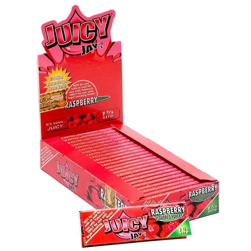 Juicy Jay Raspberry flavored Rolling Papers