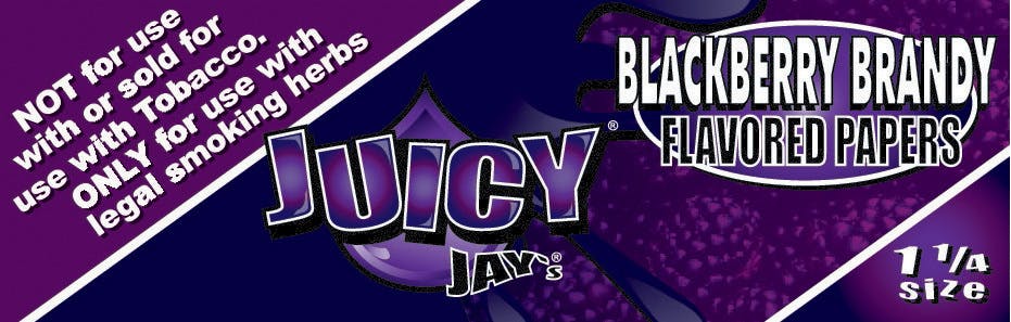 Juicy Jays Blackberry Brandy 1 1/4" Papers