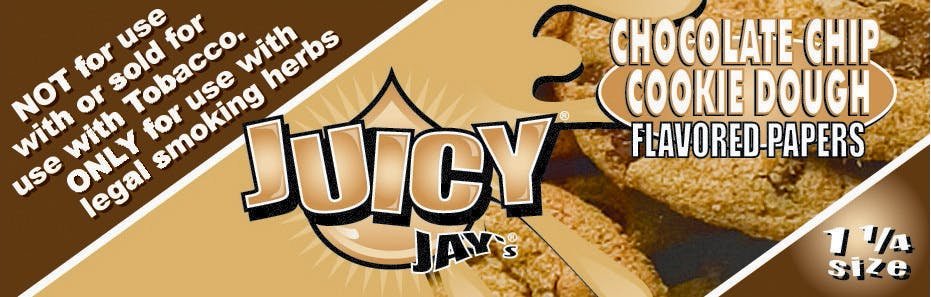 Juicy Jays Chocolate Chip Cookie 1 1/4" Rolling Papers