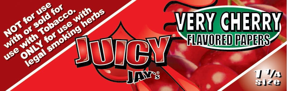 Juicy Jays Very Cherry 1 1/4" Papers