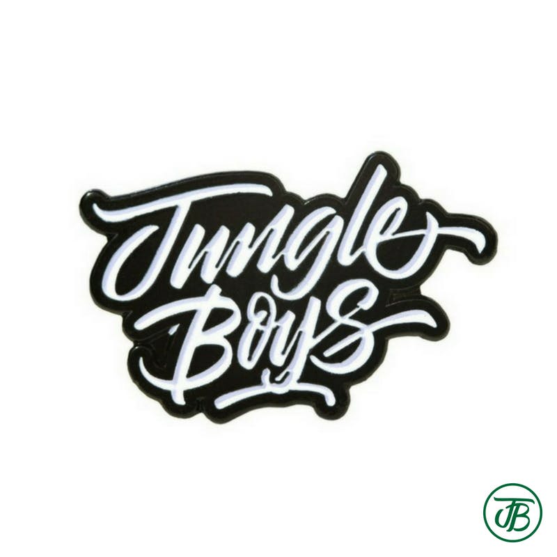 Jungle Boys Pin (White) (Medicinal/Recreational)