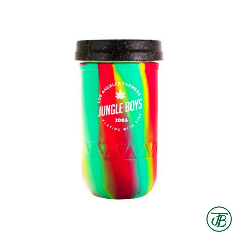 Jungle Boys Since 2006 Stash Jars 12oz. (Tie-Dye) (Medicinal/Recreational)