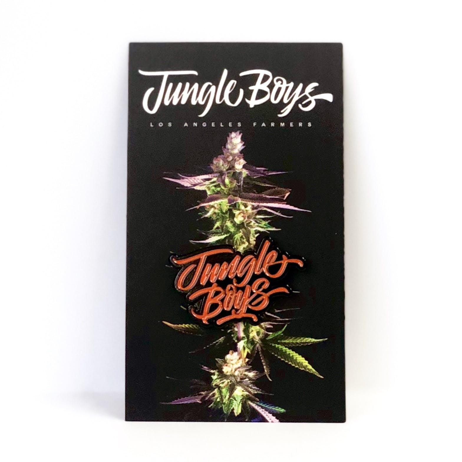 Jungle Boys Stacked Hat Pin (Orange/Black) (Medicinal/Recreational)