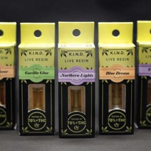 K.I.N.D. Concentrates: G.G. Live Resin Cartridge 1,000MG