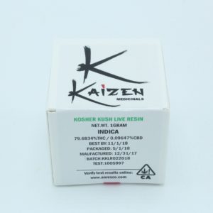 Kaizen: Kosher Kush - Live Resin