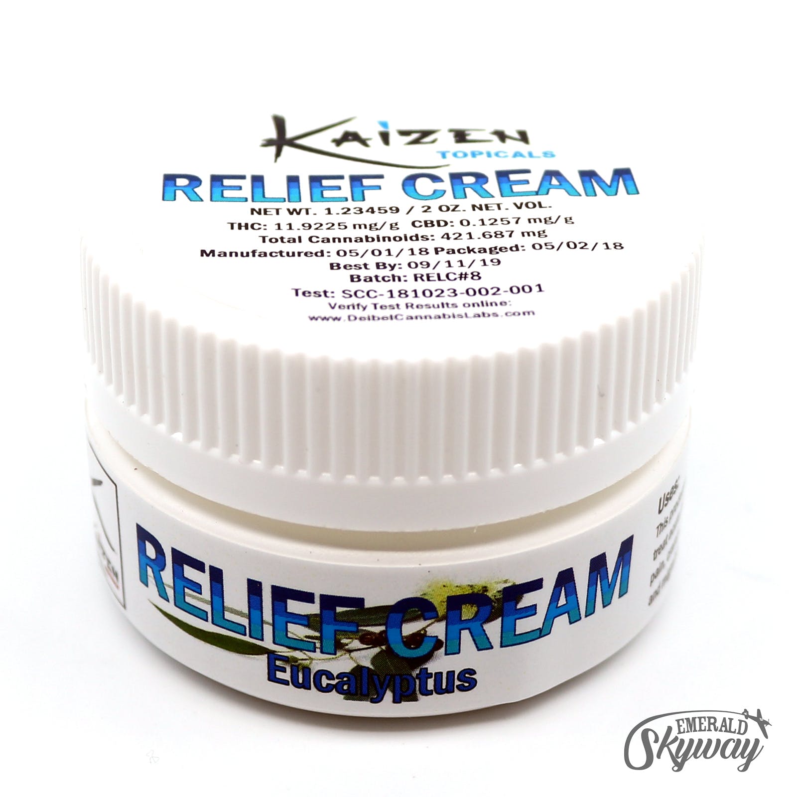 Kaizen: Relief Cream - 2oz